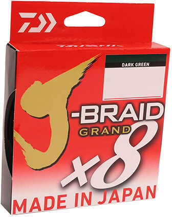 Daiwa J-Braid x8 Grand Braided Line 300 Yards 40-img-2