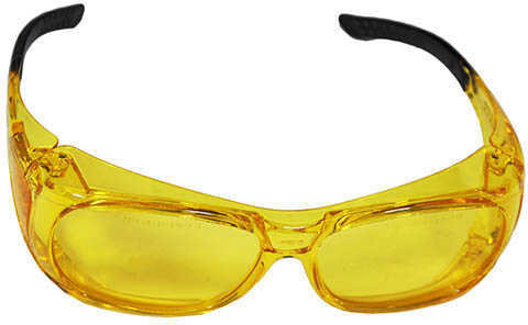 Champion Traps and Targets Shooting Glasses Over-Spec Ballistic, Amber 40634