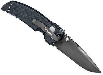 Hogue EX01 Sig Sauer Folding Knives 3.5" Tactical, Drop Point Blade, Gray PVD G-10 Frame, Solid Black