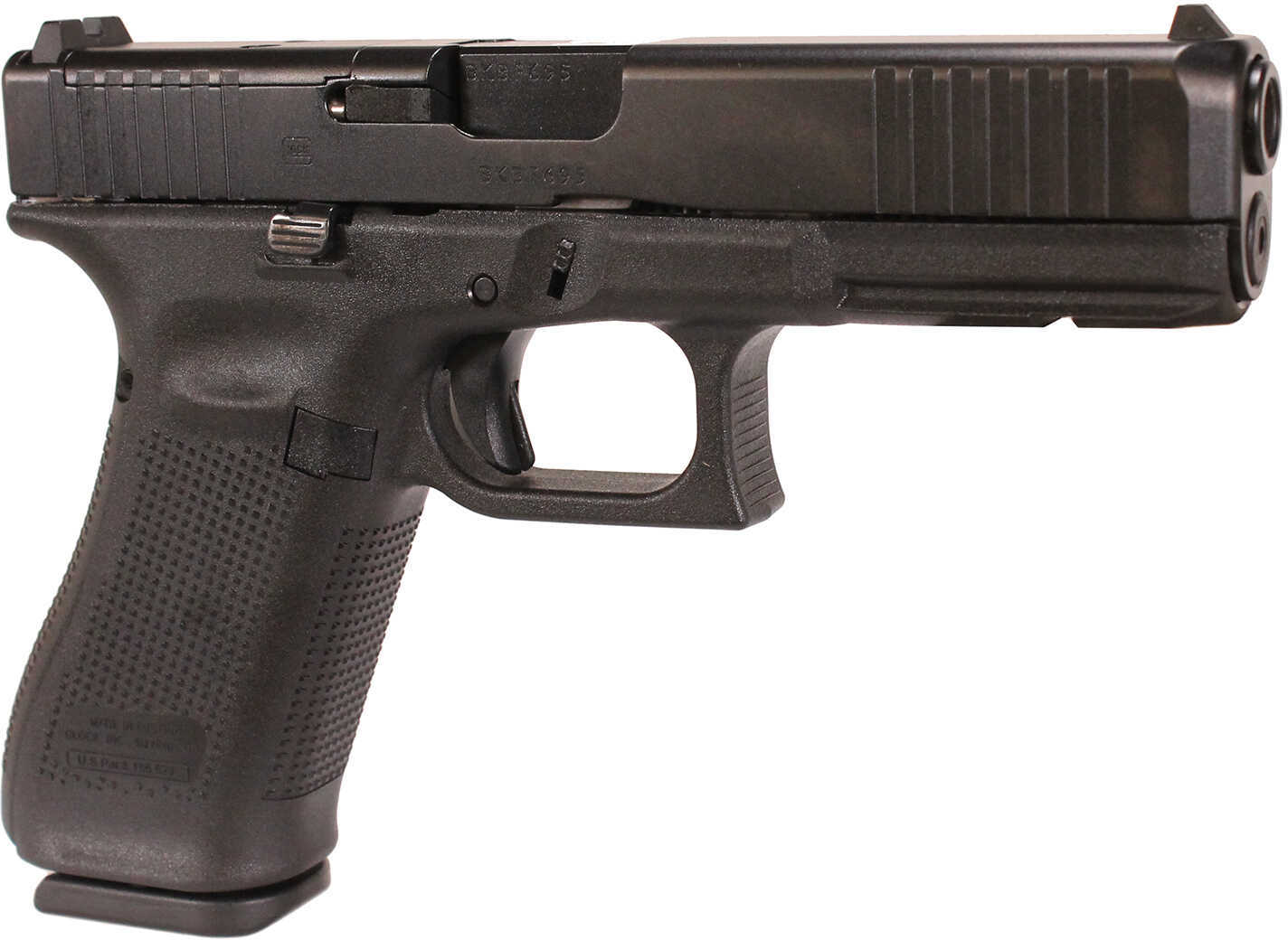 Glock G17 Gen 5 MOS 9mm Luger 4.49" Barrel 17 Round Capacity Black Polymer Grip/Frame