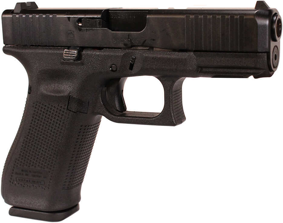 Glock G45 Compact FS Pistol 9mm Double 4.02" Barrel 10 Round Black Polymer Grip / Frame nDLC Slide