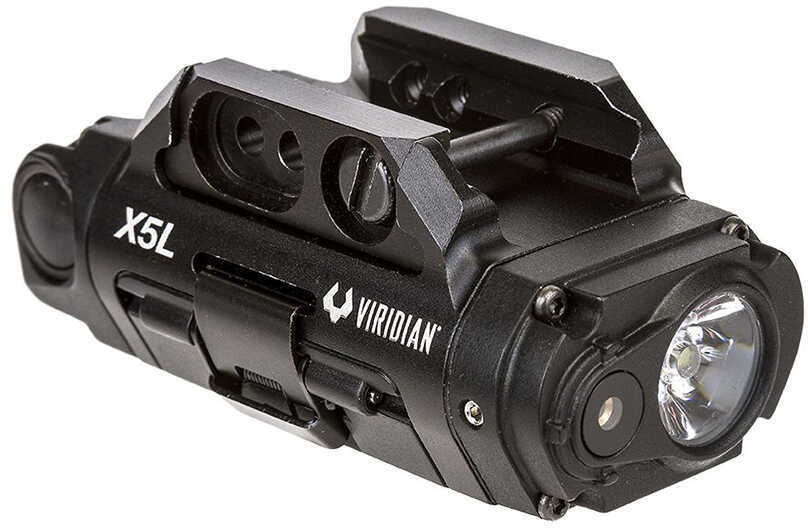 Viridian Weapon Technologies X5L Gen 3 Universal Mount Green Laser With Tactical Light (500 Lumens) and HD Camera Featur