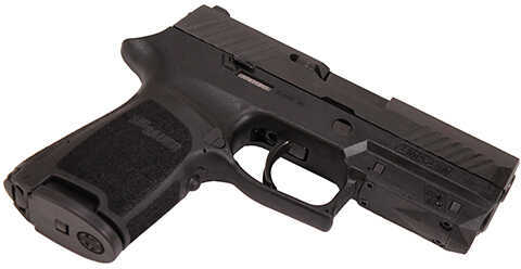 Sig Sauer P320 Compact 9mm Luger 3.9" Barrel 15 Round Capacity Black Polymer With Lima320 Red Laser Grip NS Nitron Stainless Steel Slide