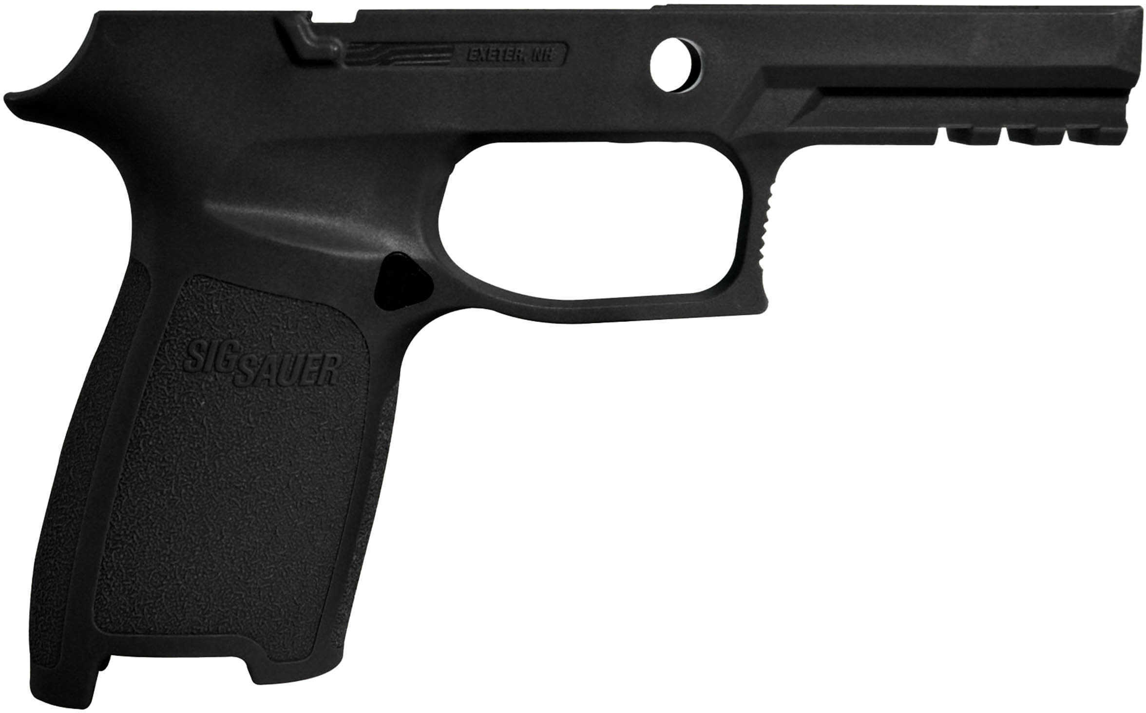 Grip Module Assembly, P250/P320 (9mm/.40 S&W/.357 Sig), Black, Medium Md: GRIP-MOD-CA-943-M-BLK