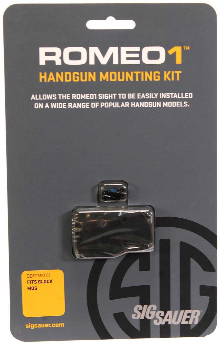 Sig Sauer Romeo1 Handgun Mount Kit - for Glock Mos, Black Md: SOR1MK011