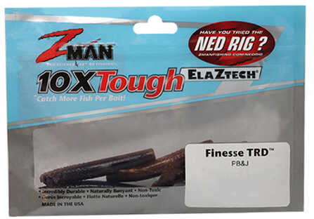 Z-Man / Chatterbait Finesse TRD 2.75-Inch Bait PB&J 8 Per Bag Md: TRD275-238PK8