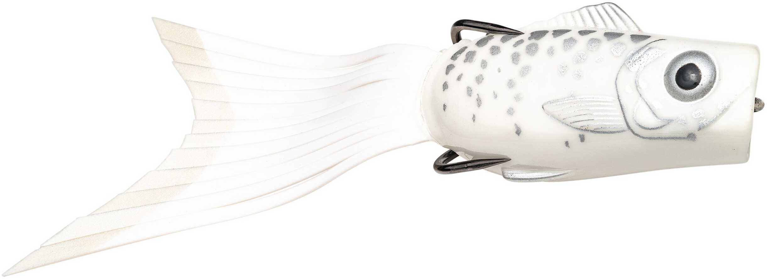 Strike King KVD Pipsqueak Popping Perch White Shadow