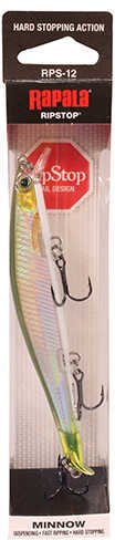 Rapala RipStop Lure Size 12 4 3/4" Length 4-5 Depth 1/2 oz 3-#5 Hooks Herring Per