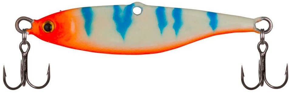 Sebile Vibrato Hard Bait Lure 1 1/2" Length 1/8 oz 14 Hook Size Blue Glow Tiger Package of