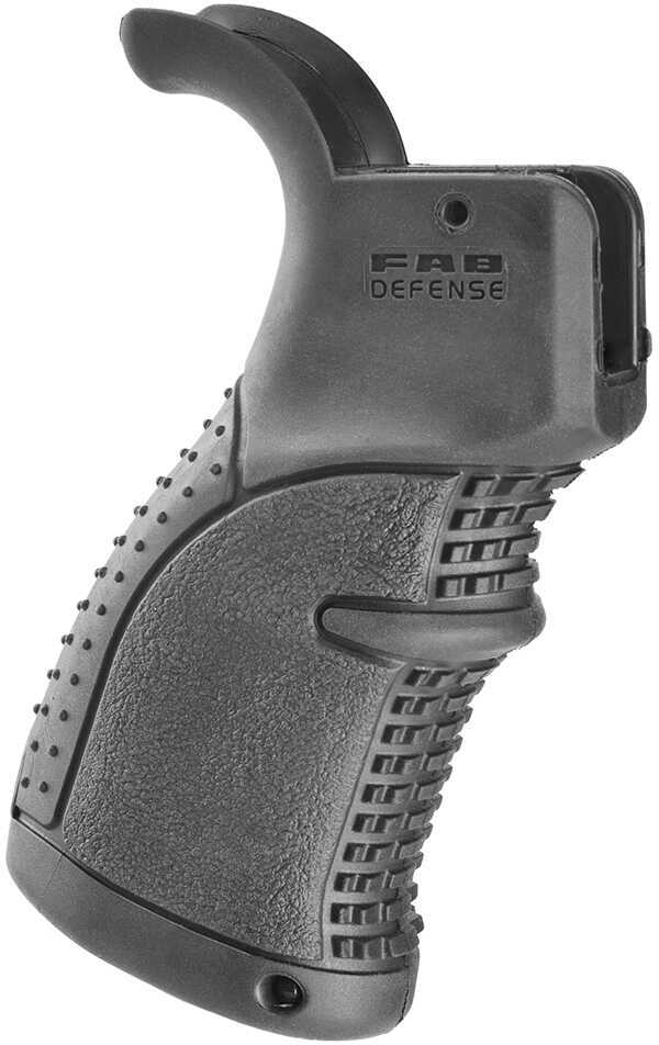 FAB Defense Rubberized Ergonomic Pistol Grip M-16/SR-25/AR-15 Variants, Black