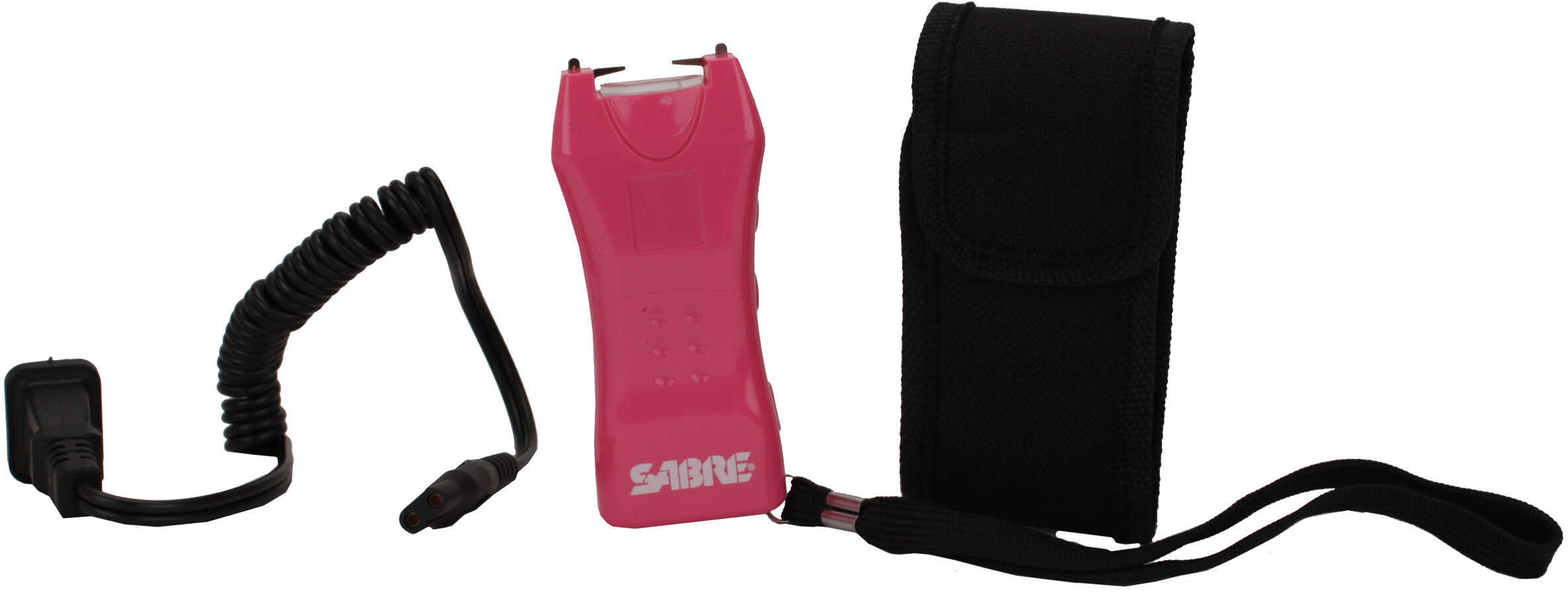 Sabre 600,000V Mini Stun Gun w/Holster Pink S-1005-PK