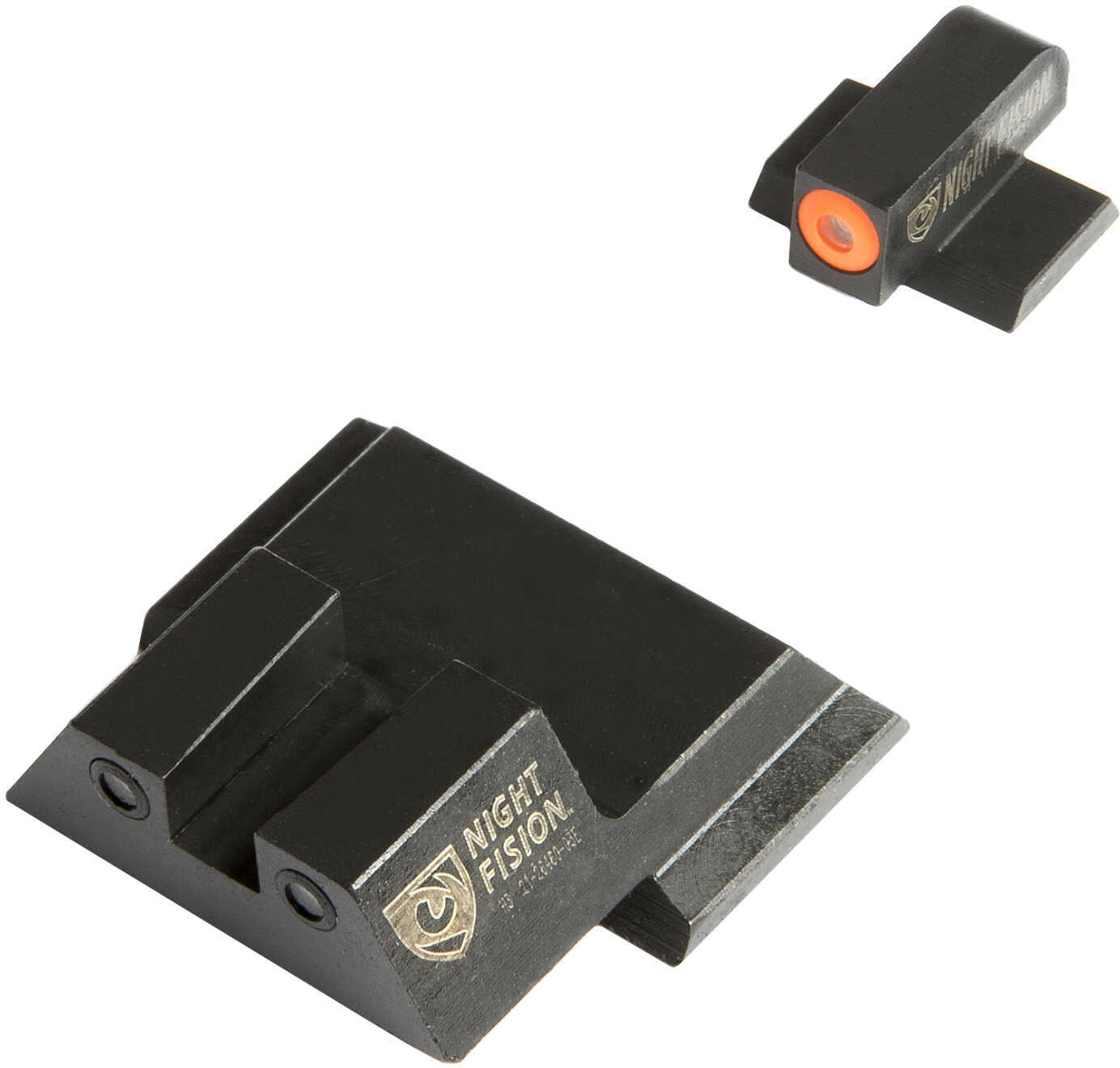 Night Fision Perfect Dot Sight Set Smith & Wesson M&P/M&P M2.0/SD9 VE/SD40 Mo Front Square Rear Orange