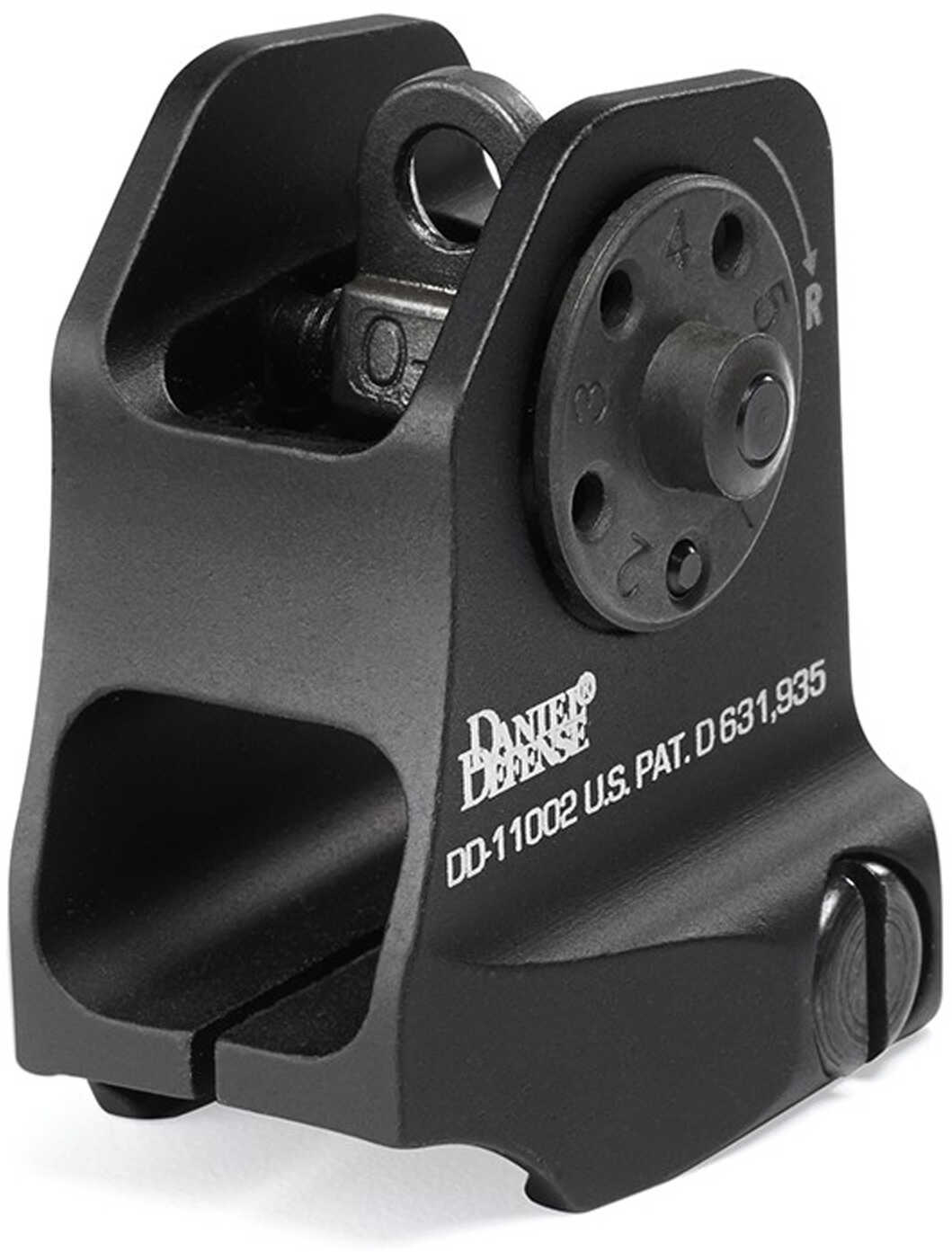 Daniel Defense A1.5 Fixed Rear Sight Optimum back up iron for use with reflex optics - Does not impede the DD-11002