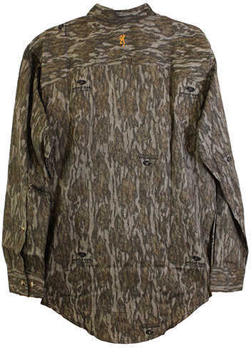 Browning Wasatch-CB Long Sleeve Shirt Mossy Oak Original Bottomlands, X-Large