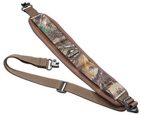 Butler Creek Sling Comfort Stretch with Sewn-In Swivels, Neoprene, Realtree Xtra Md: 181019