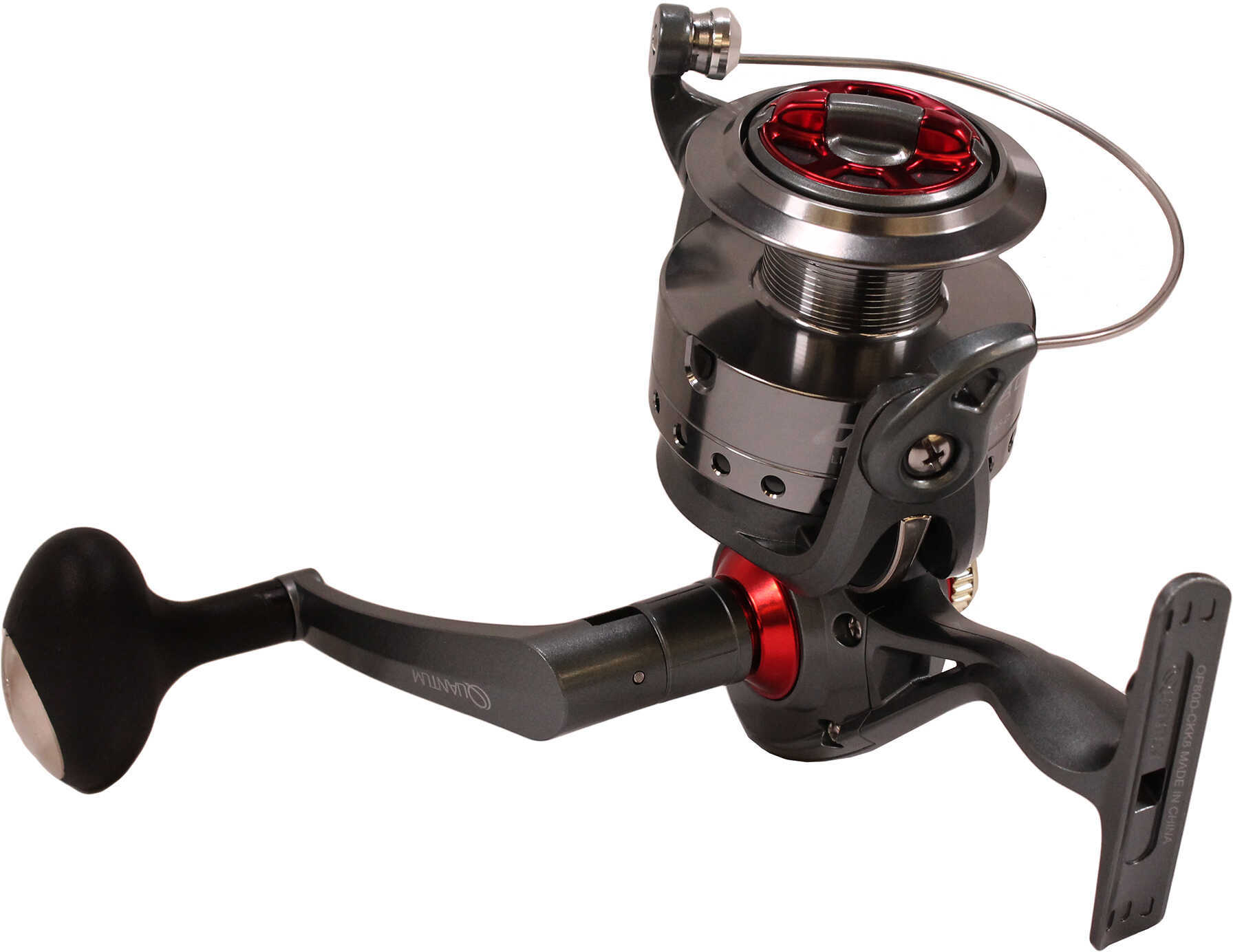 Zebco / Quantum Optix Spinning Reel Size 60 4.9:1 Gear Ratio 37" Retrieve Rate Bearings Ambidextrous