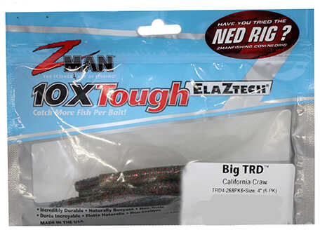 Z-Man / Chatterbait ZMAN FINESSE TRD 4" 6PK CALIF.CRAW
