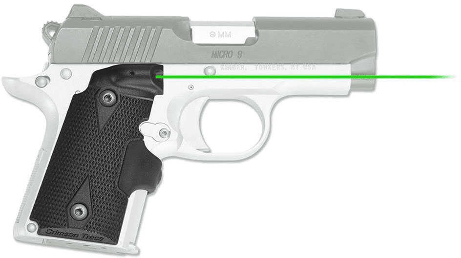 Crimson Trace Lg409G Lasergrips Green Kimber-img-1