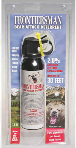 Sabre Frontiersman Bear Spray And Attack Deterrent 7.9 Oz Md: FBAD-04