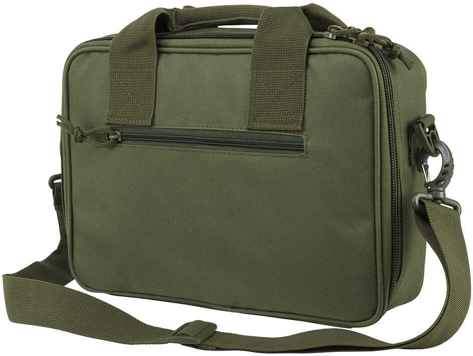 NcStar Double Pistol Range Bag Green Md: CPDX2971G