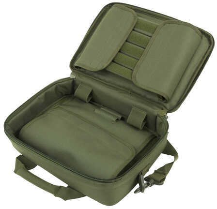 NcStar Double Pistol Range Bag Green Md: CPDX2971G
