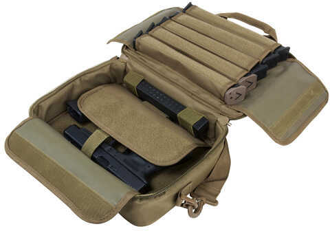 NcStar Double Pistol Range Bag Tan Md: CPDX2971T