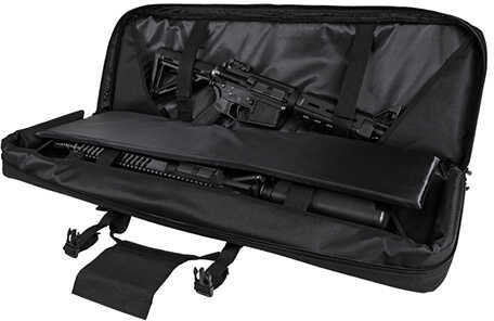 NCSTAR Double Carbine Case 36" Rifle Nylon Black Exterior PALS Webbing Interior Padded with Thick Foam Accommodates