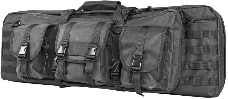 NcStar Double Carbine Case, 36" Urban Gray Md: CVDC2946U-36