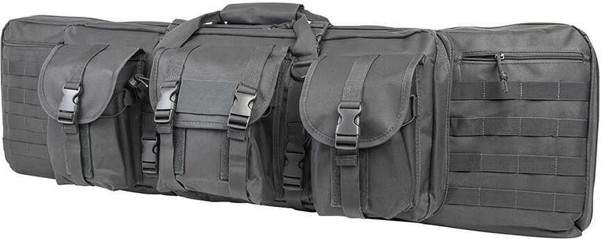 NcStar Double Carbine Case, 42" Urban Gray Md: CVDC2946U-42