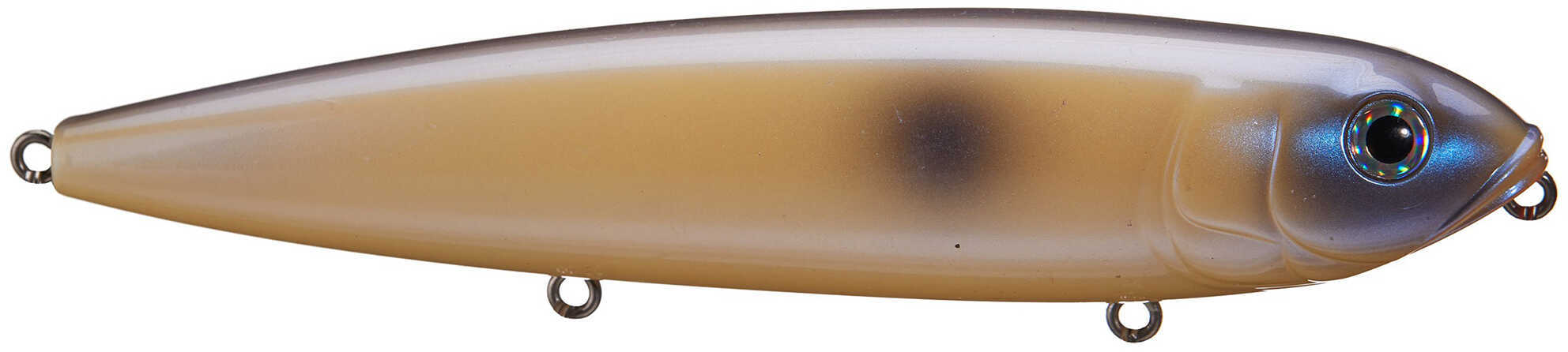Strike King Lures KVD Mega Dawg Har Bait Freshwater 6" Length 2 oz Topwater Oyster Package of 1