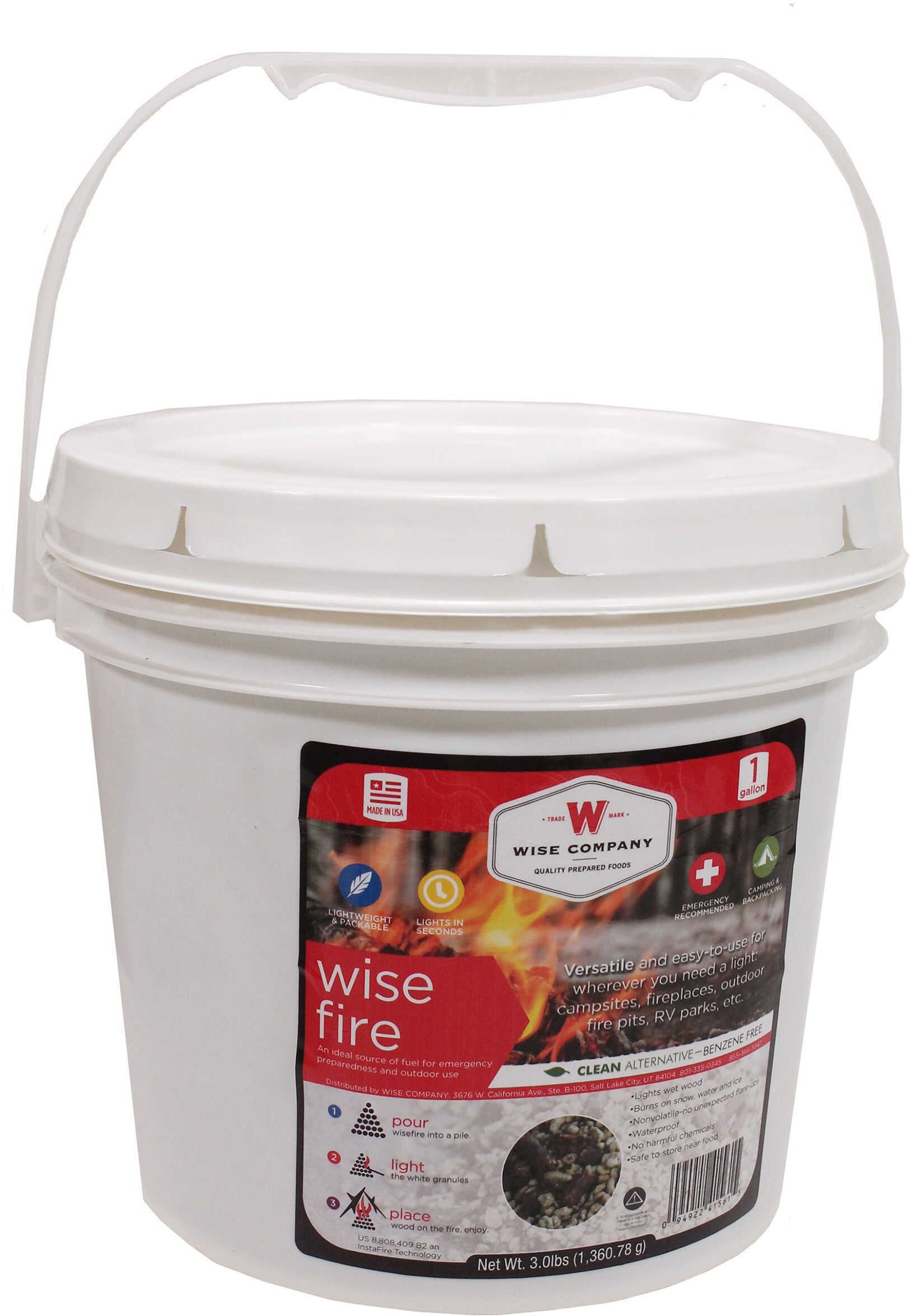 Wise Foods Fuel Source 1 Gallon Bucket, 60 Cups Md: 01-620ISF