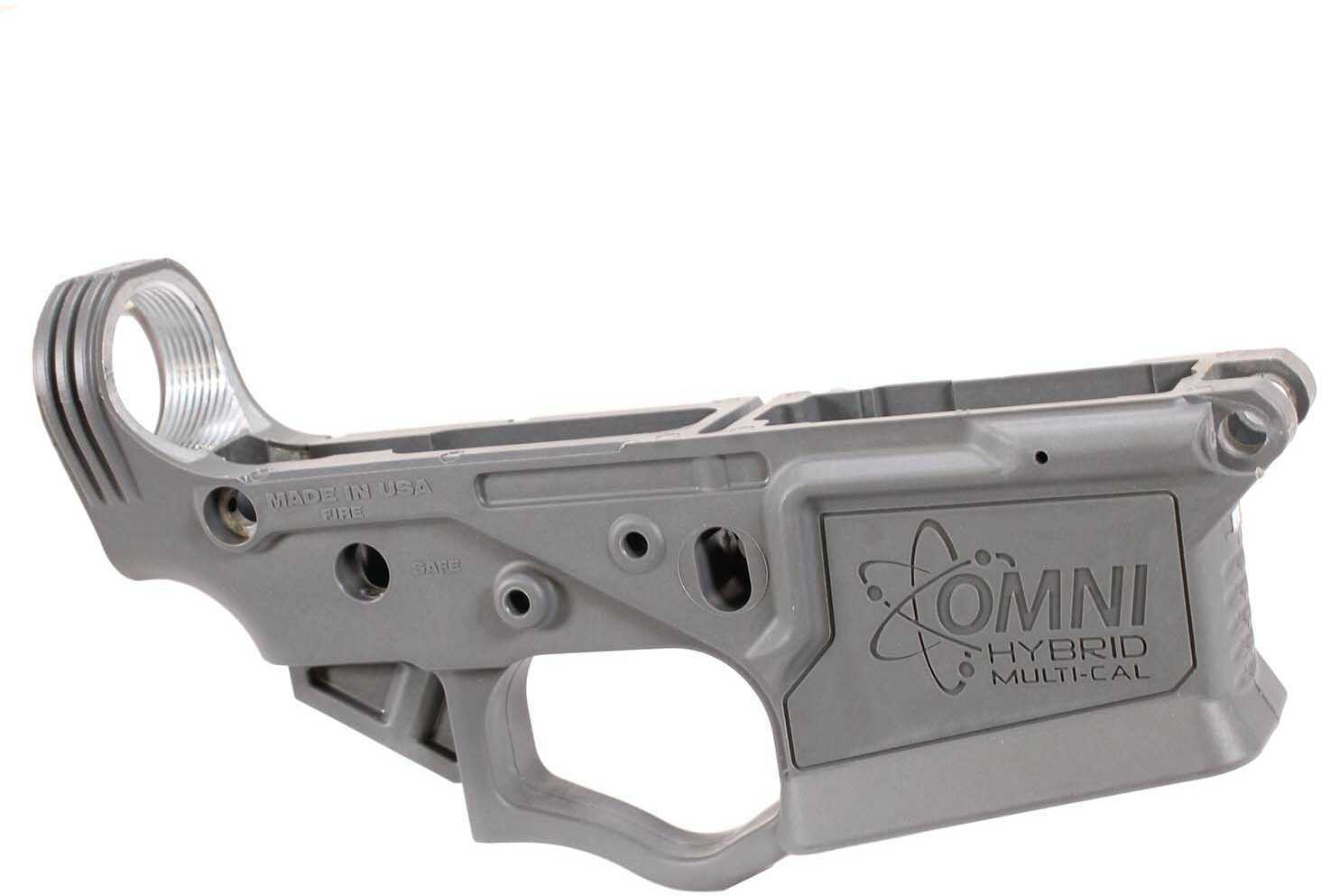 American Tactical Inc. Omni Hybrid AR15 Stripped Polymer Lower Receiver Grey