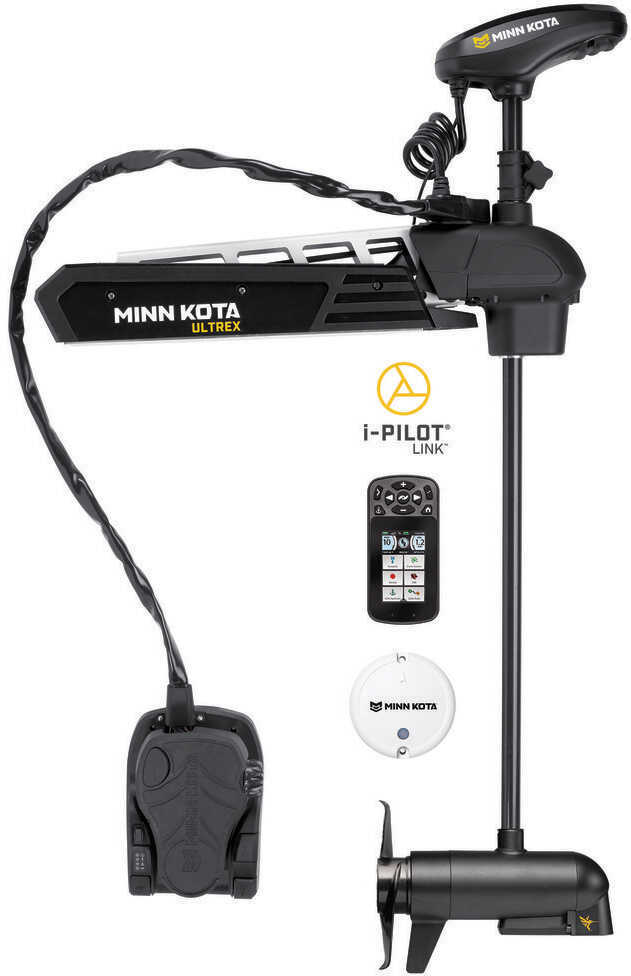 Minn Kota Ultrex 80 Trolling Motor 45" Shaft Length lbs Thrust i-Pilot Link & Bluetooth with Built In MEGA-DI