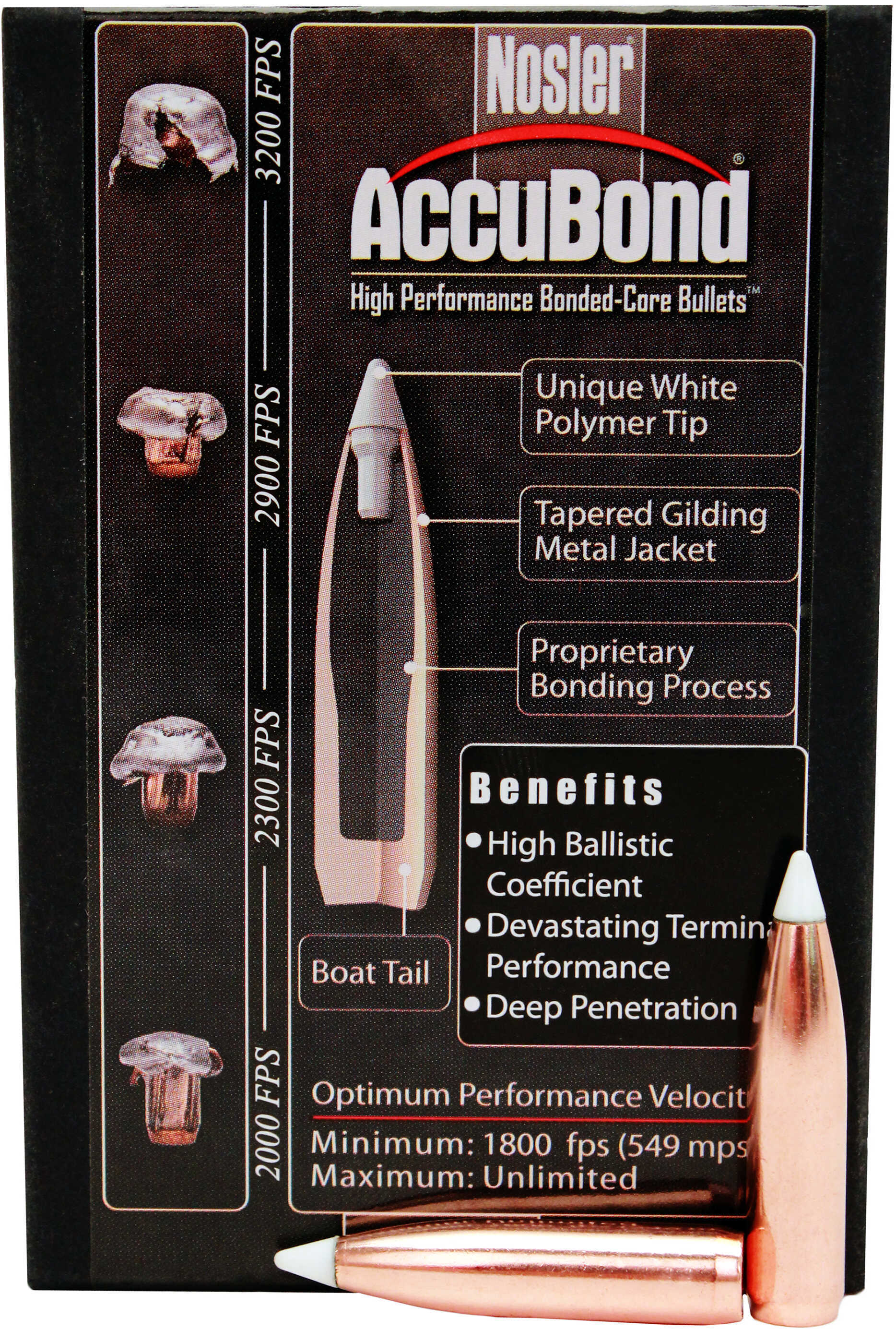 Nosler 7mm 140 Grain AccuBond Bullets (BLEM) - 50ct