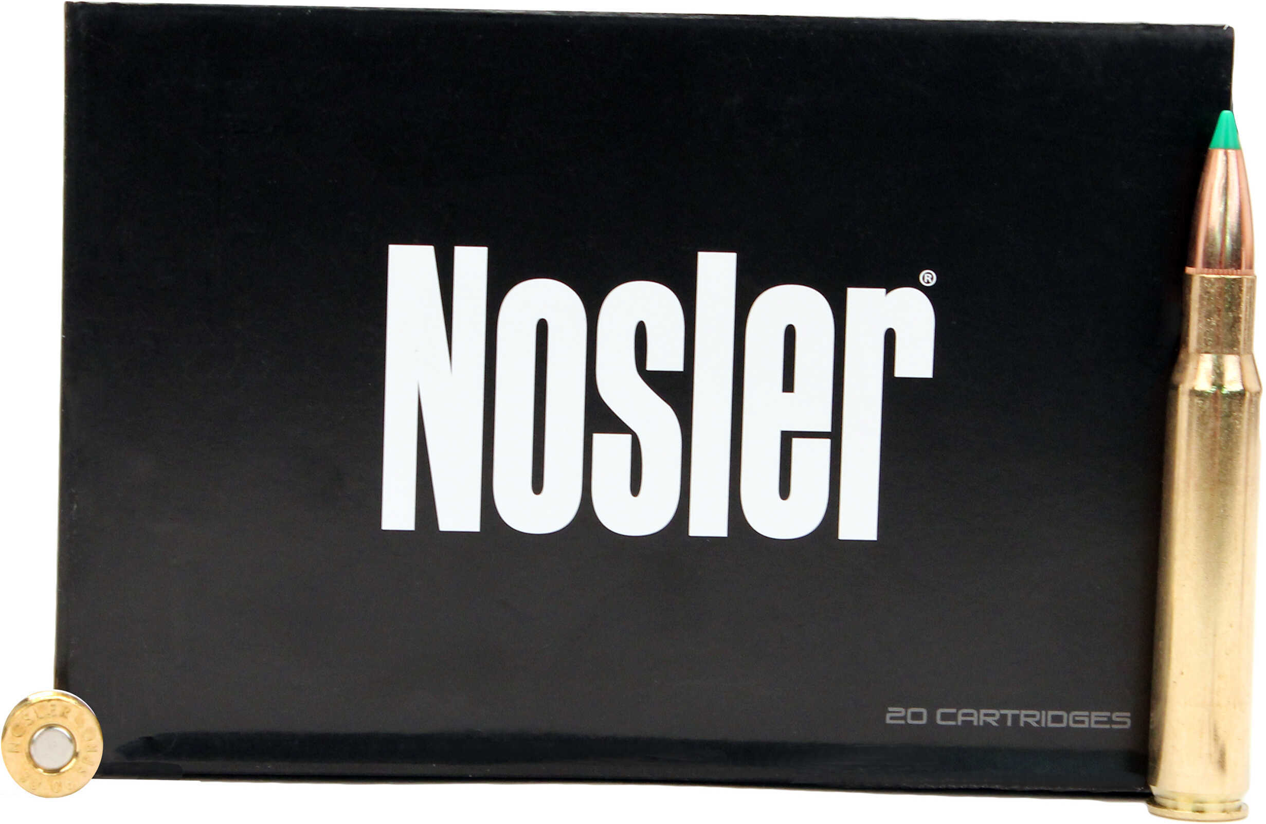 30-06 Springfield 20 Rounds Ammunition Nosler 180 Grain Ballistic Tip