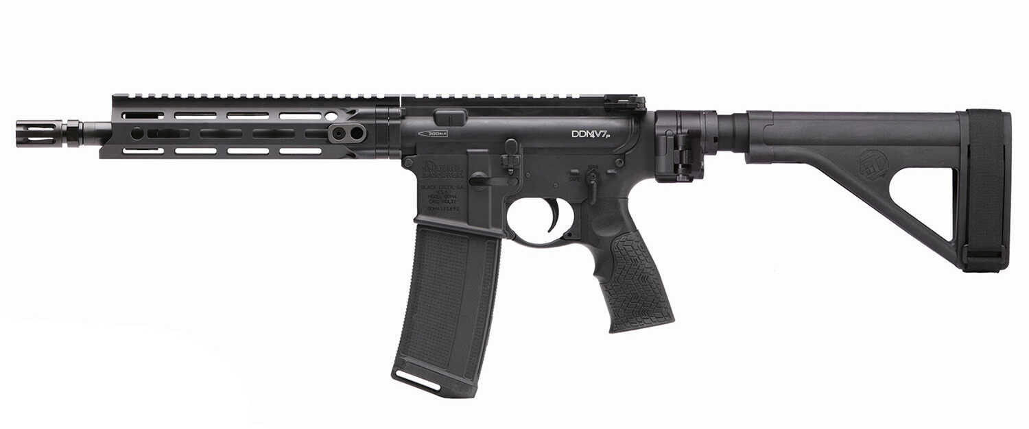 Daniel Defense Semi-Auto Pistol DDM4 V7 300 AAC Blackout 10.3" Barrel Tactical Folding Stock
