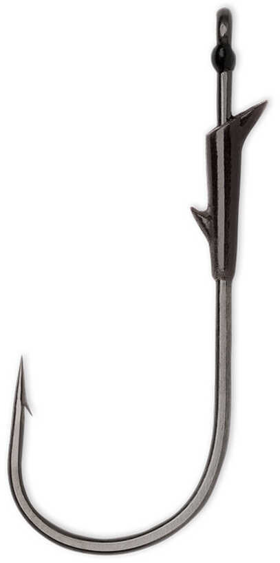 VMC Flippin Hook #3/0 Size Black/Nickel Package of 5