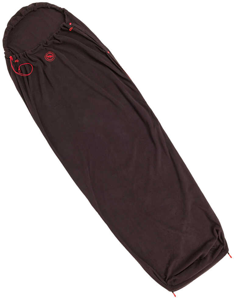 Big Agnes Sleeping Bag Liner Fleece, Gray