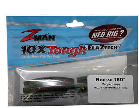 Zman Finesse TRD 2.75 in-Coppertreuse 8 Pk