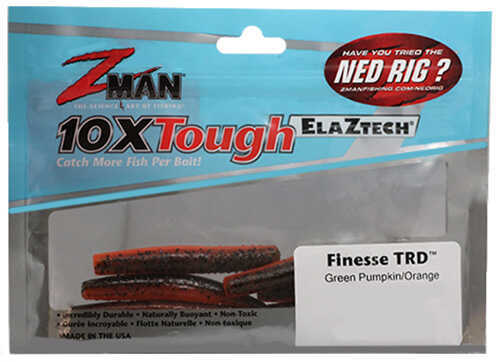 ZMAN FINESSE TRD 2.75" GRN PMKN/ORG