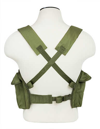 NcStar AK Chest Rig in Green Md: CVAKCR2921G