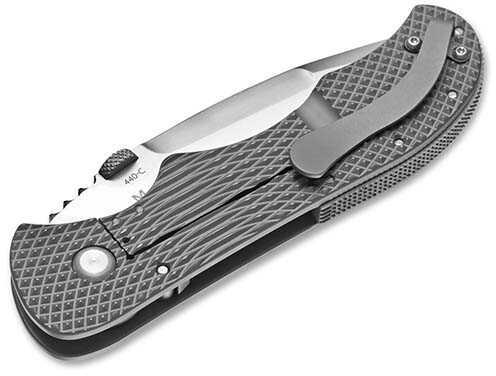 Boker Knives Plus Sal Manaro Folding 3 1/2" 440C Plain Blade Titanium Handle