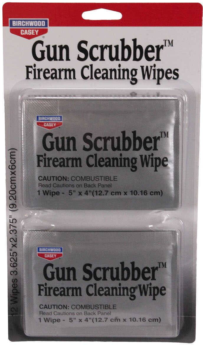 Gun Scrubber Firearm Cleaner Take-Alongs, 12 Wipes Md: 33312