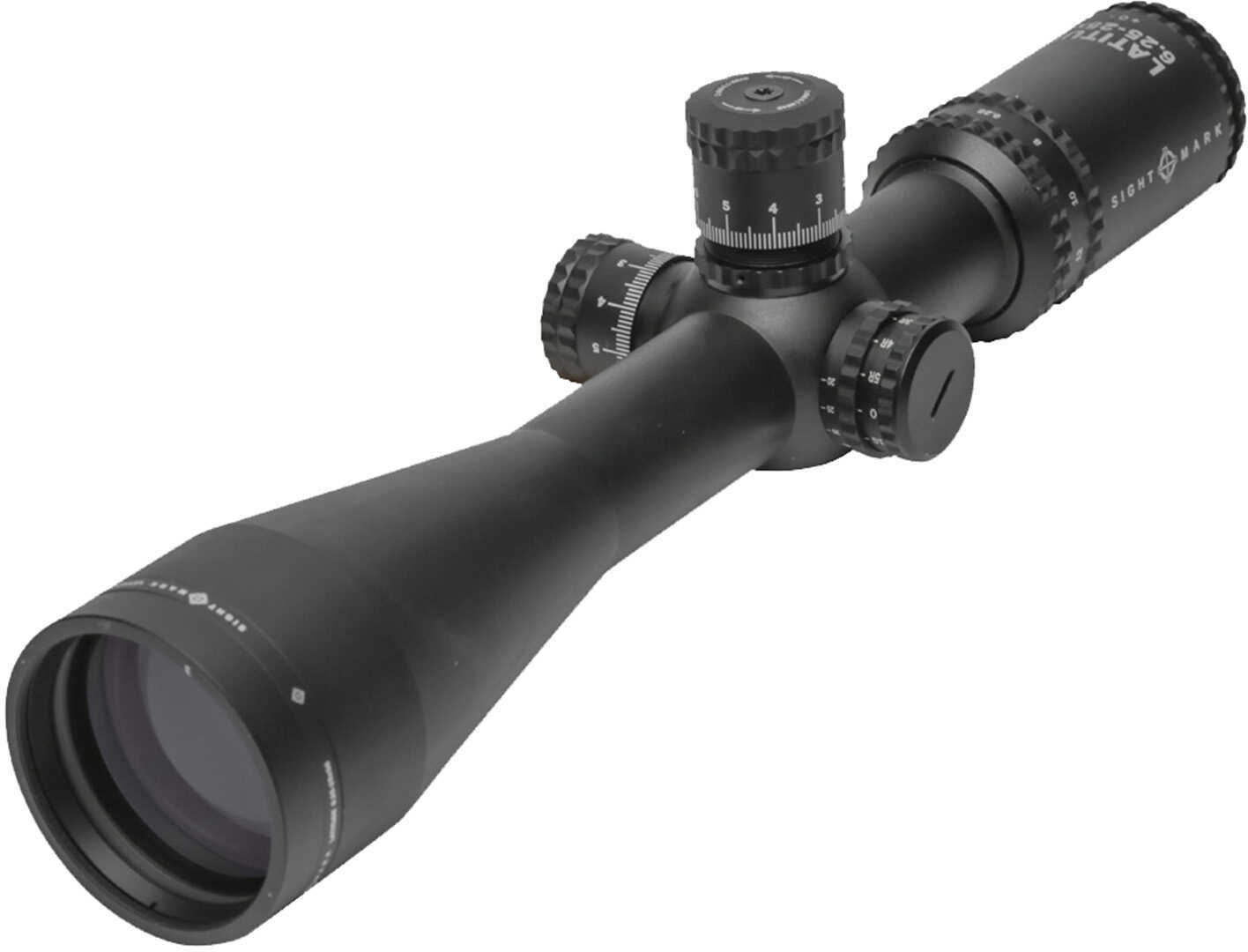 Sightmark Latitude F-Class Rifle Scope 34mm Tube 6.5-25x 56mm Illuminated Reticle Matte