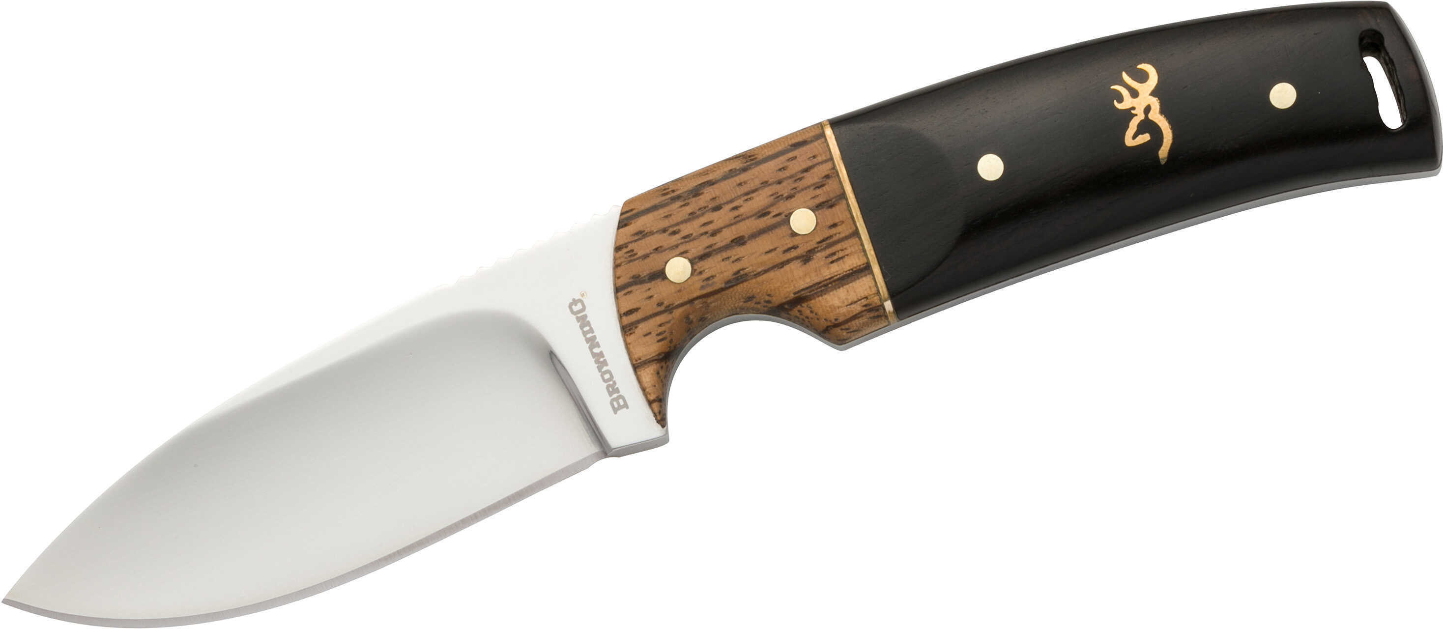 Browning Buckmark Hunter 3 " Hardwood Handle Knife