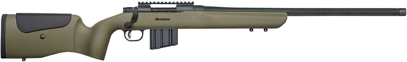 Mossberg MVP LR Bolt Action RIfle 224 Valkyrie 20" Barrel 10 Round Green / Black