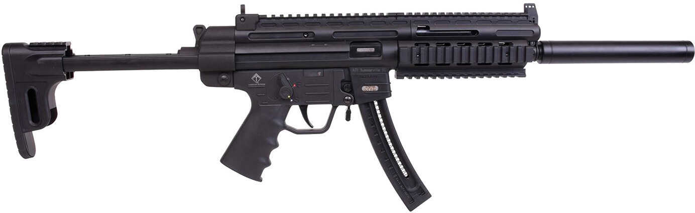 German Sport GSG-16 Carbine 22 Long Rifle 22+1 Round Capacity 16.28" Barrel Matte Black Finish