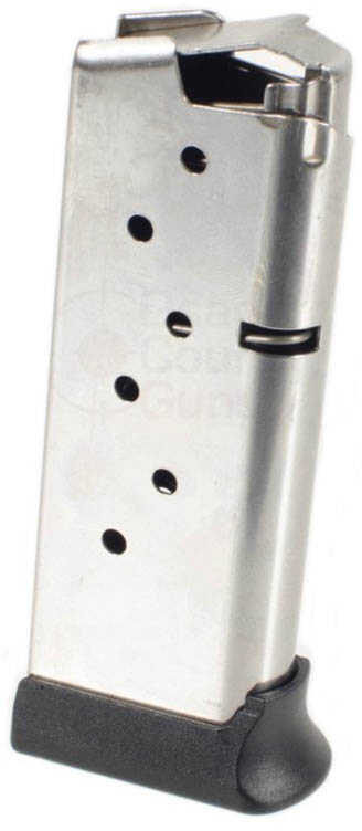 Sig Sauer P938 Legion Magazine, 9mm Luger, 7 Rounds, Stainless