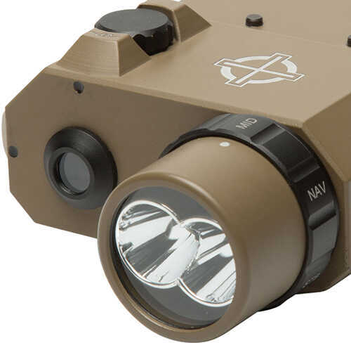 Sightmark LoPro Combo Flashlight (Visible and IR) Green Laser Dark Earth