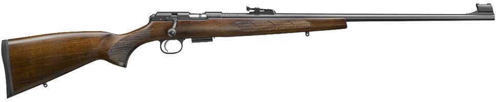 CZ 457 Lux Bolt Action Rifle 22 Long 24.8" Barrel 5 Round Turkish Walnut Finish